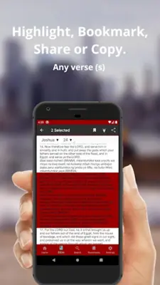 English <-> Swahili Bible android App screenshot 2