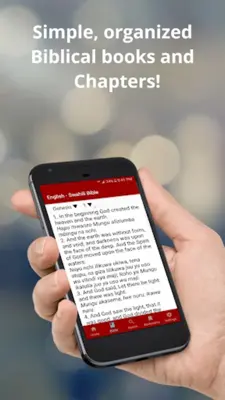 English <-> Swahili Bible android App screenshot 4